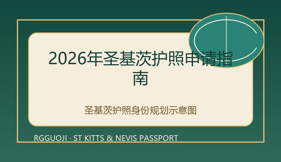 2026年圣基茨护照申请指南示意图