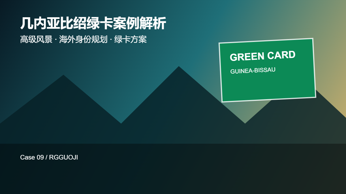 几内亚比绍绿卡案例解析09